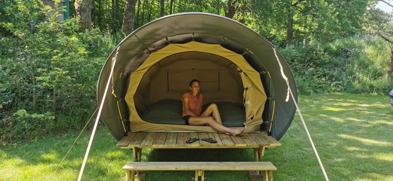 camping de la chagnée Saint-Aubin-le-Cloud Esterno foto